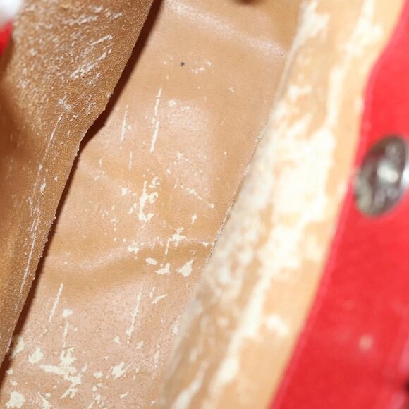 GUCCI Hand Bag Leather 2way Red - Picture 13 of 16